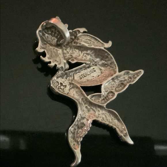 NWOT Sterling silver Mermaid pendant - Picture 2 of 4